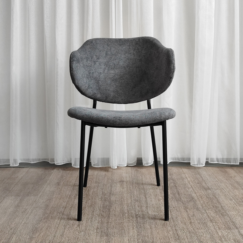 Стул металлический Baizheng BZ-6197ASH 49×57×80,5 см, износостойкий текстиль, до 150 кг