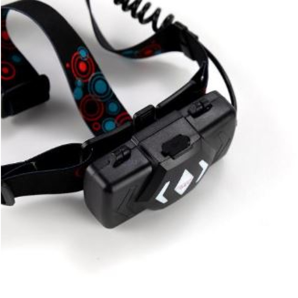 Фонарь налобный 5,4*7,5*3,5 см 1600 мАч USB аккум вращающ фокусировка 4 режима BZ-XQ Baizheng