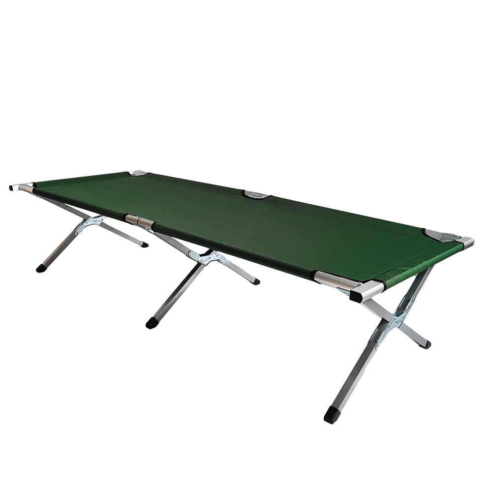 Кровать раскладная походная 190x64x44 см зеленый Baizheng
