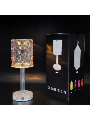 Ночник светодиодный led 9*26 см перезаряжаемый прозрачный Baizheng