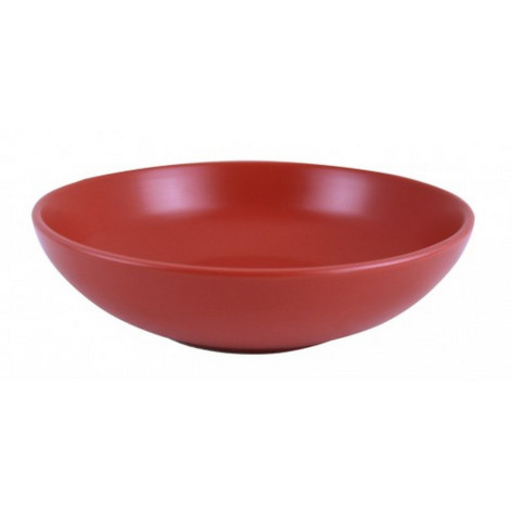 Тарелка керамическая суповая  20 см 800 мл Red Мфк