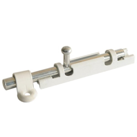 Задвижка накладная ЗТ-82 белый/цинк