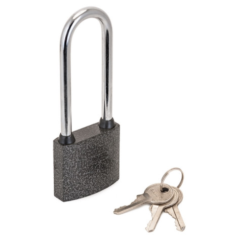 Замок навесной АЛЛЮР длинная дужка ВС1Ч-330Д d=5мм 5кл.  32мм (блистер)