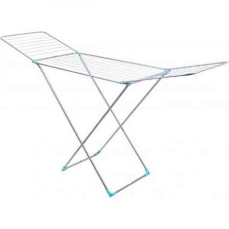 Сушилка металлическая напольная для белья 20 м 1970*535*1110 мм серебряная Nika