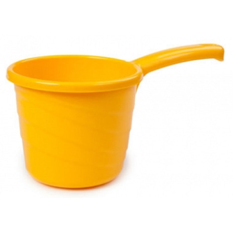 Ковш пластиковый 1,3 л 27,4*15*14 см солнечный Practic Berossi