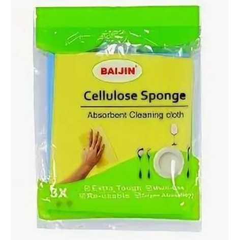 Салфетка 3 шт 15*15 см для посуды в ассортименте Baizheng Салфетка 3 шт 15*15 см для посуды в ассортименте Baizheng