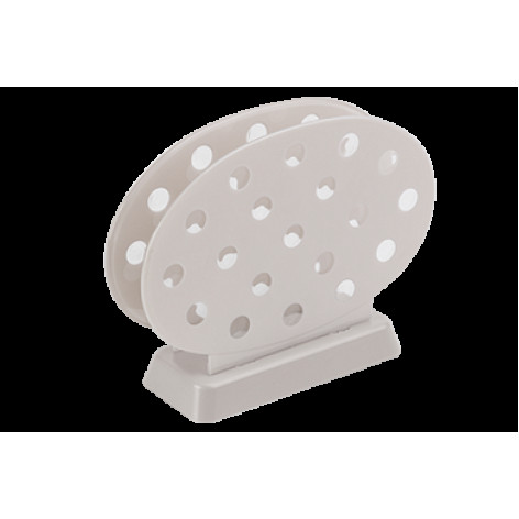 Салфетница пластиковая 15*4,8*11,5 см платина Sens Berossi