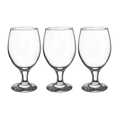 Набор стеклянный бокалов 3 пр 330 мл для пива Bistro Pasabahce