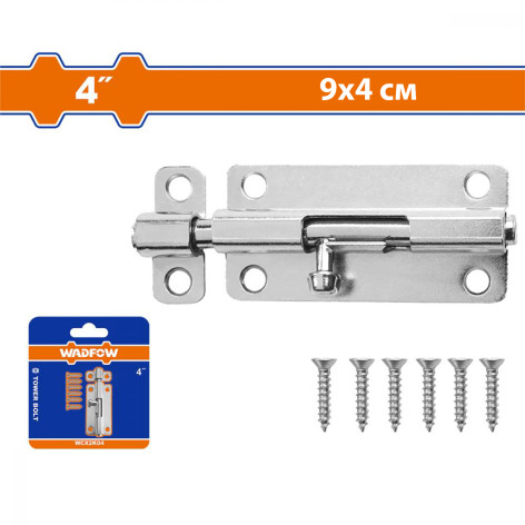 Шпингалет накладной 4