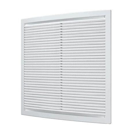 Решетка пластик 440*440 сетка неразъемная белая Ivory ERA