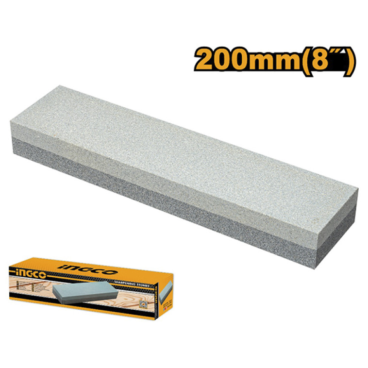 Брусок для шлифования P120+P240 200x50x25 мм INGCO SPS082002