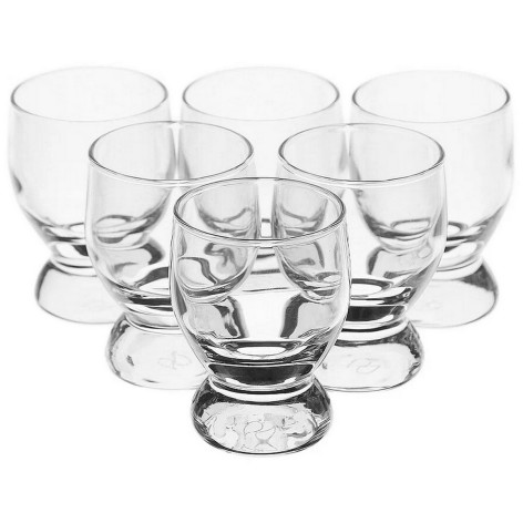 Набор стеклянный стопок 6 пр 60 мл Aguatiс Pasabahce