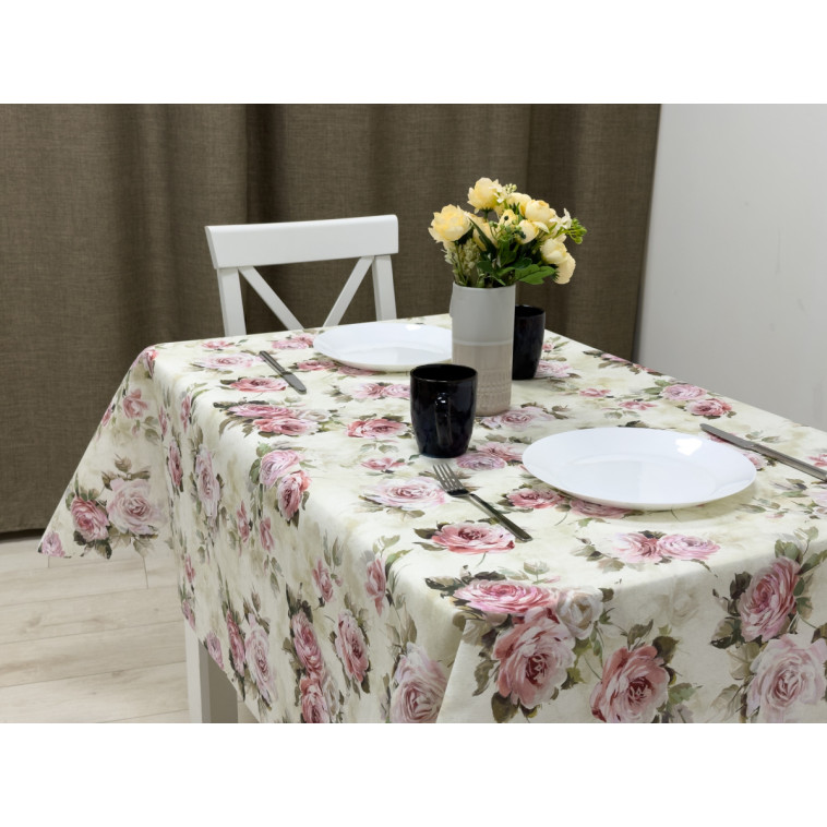 Клеенка Alba Digital 140 см арт. RID7738 Розолина рул. 20  м