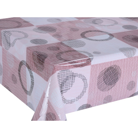 Клеенка ПВХ тканевая основа 1,37(+-3)*20 м глянцевая рис STS3043 Grace