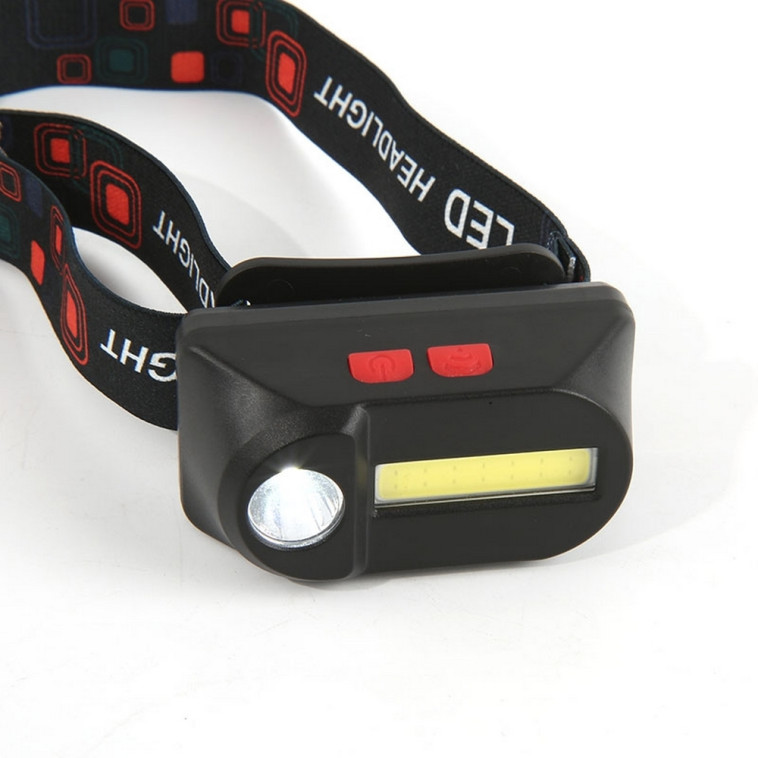 Изображение Фонарь налобный  2 led аккумулятор 6800 мАч 4 режима usb Baizheng