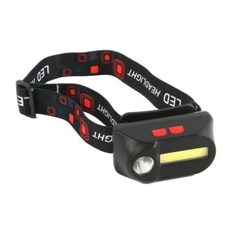 Фонарь налобный  2 led аккумулятор 6800 мАч 4 режима usb Baizheng