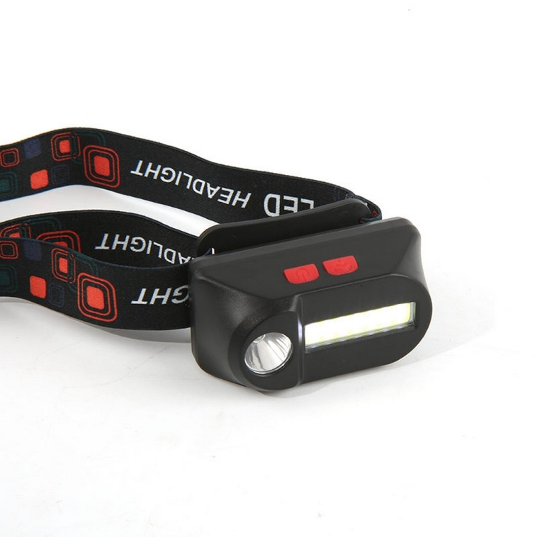 Cнимок Фонарь налобный  2 led аккумулятор 6800 мАч 4 режима usb Baizheng