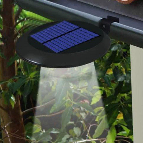 Фонарь уличный  12*12*6 см на солнечной батарее микс Baizheng