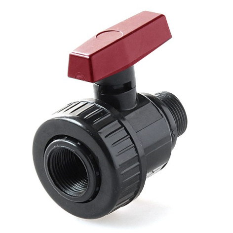 Кран шаровый ПНД BН D25  BН 3/4 Кран шаровый ПНД BН D25  BН 3/4