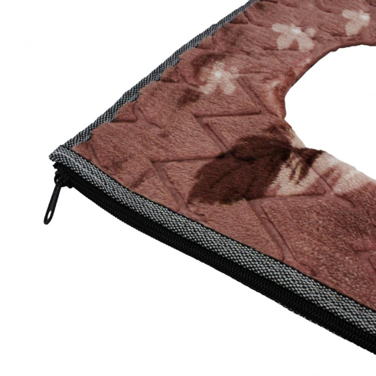 Изображение Чехол на сиденье унитаза 43*37 см BZ-MTD04-4 Baizheng