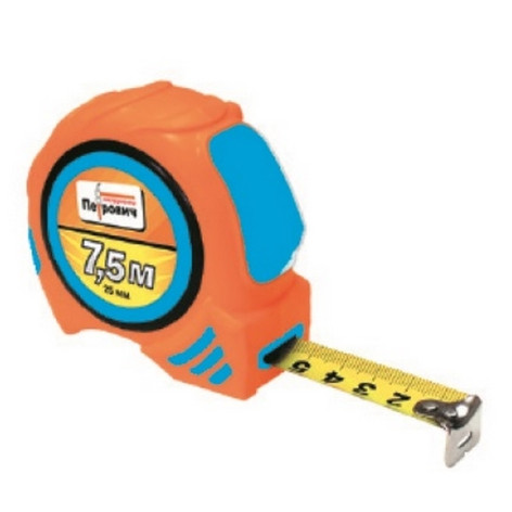 Рулетка  7,5м*25мм ПЕТРОВИЧ П069-0725