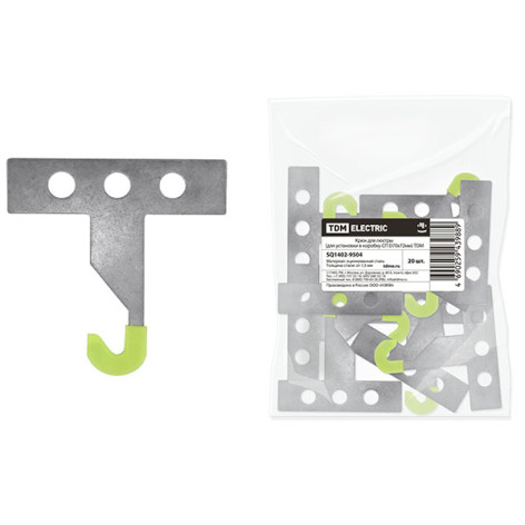 Крюк для люстры (для установки в коробку СП D70х72мм) TDM