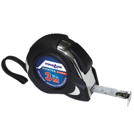 Рулетка  7,5м*25мм Double Управдом