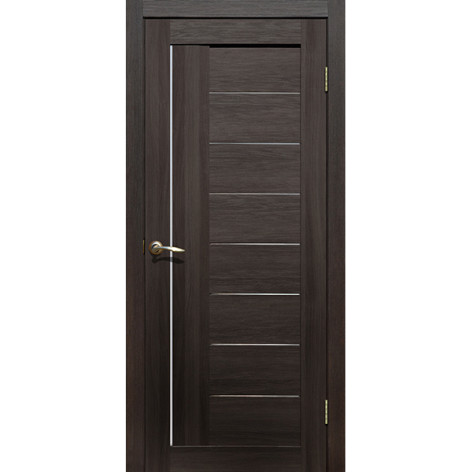Полотно дверное La Stella 201 дуб мокко 600мм