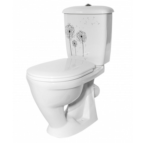 Унитаз-компакт Радуга тарельчатый Одуванчик Стандарт Унитаз-компакт Радуга тарельчатый Одуванчик Стандарт