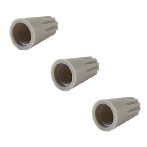 Зажим соединительный изолирующий  3,0мм СИЗ-1 серый (упак 5шт) TDM