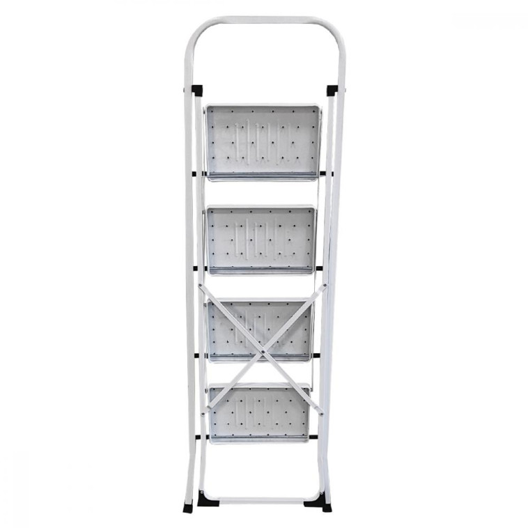 Фото №1 Стремянка  4 широкие ступени 131*82*46см вес 8,5кг сталь до 150кг Baizheng