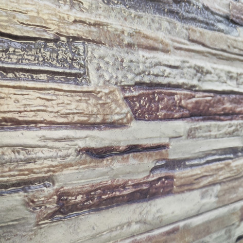 Панель стеновая самокл  3D  Коричневый сланец 0,3х0,6м (толщ. 0,4см) BZ-MKK003 Панель стеновая самокл  3D  Коричневый сланец 0,3х0,6м (толщ. 0,4см) BZ-MKK003