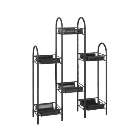 Подставка металлическая для цветов 55*17*75,4 мм черный Лира 26 ЗМИ