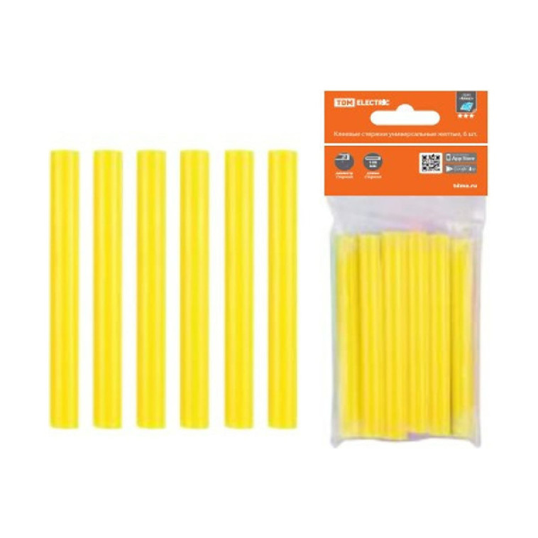 Стержни клеевые 7мм x100мм (упак 6 шт)  Стержни клеевые 7мм x100мм (упак 6 шт)