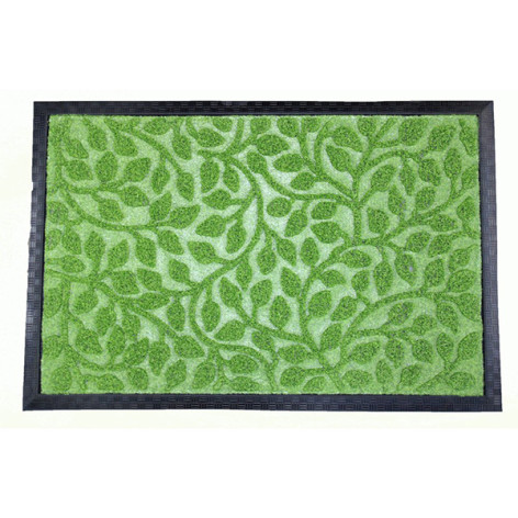 Коврик придверный BAIZHENG 60*90 (Welcome) зеленый (Bay)