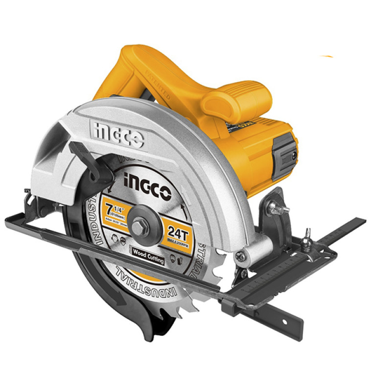 Пила циркулярная INGCO 1200Вт, 5000 об/мин, диск 185мм  CS18578 INDUSTRIAL