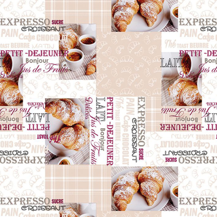 Клеенка ПВХ нетканая основа 1,4*20 м рис 067A Dekorama