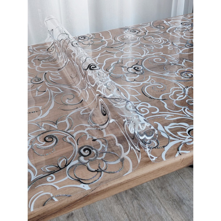 Картинка Клеенка силиконовая 0,6*20 м 0,6 мм BZ-1136-60CM Baizheng