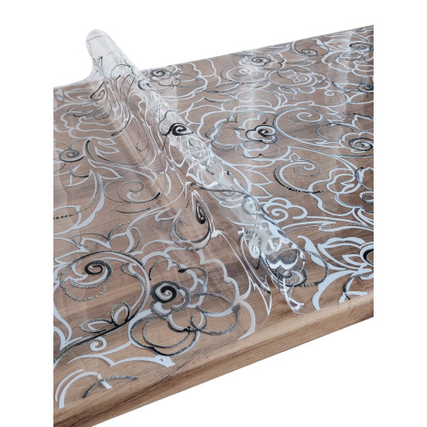 Клеенка силиконовая 0,6*20 м 0,6 мм BZ-1136-60CM Baizheng