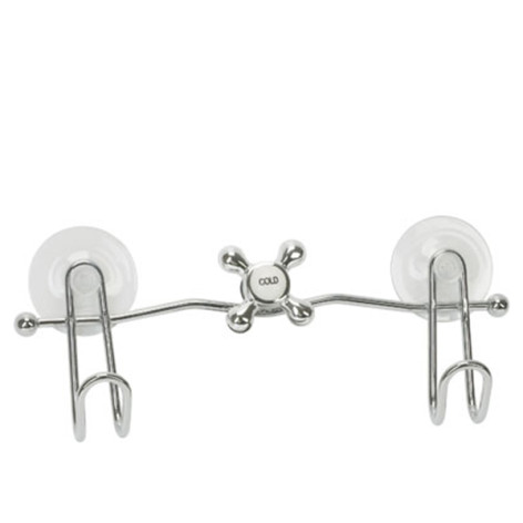 Крючки на планке 7282 27см 2 крючка