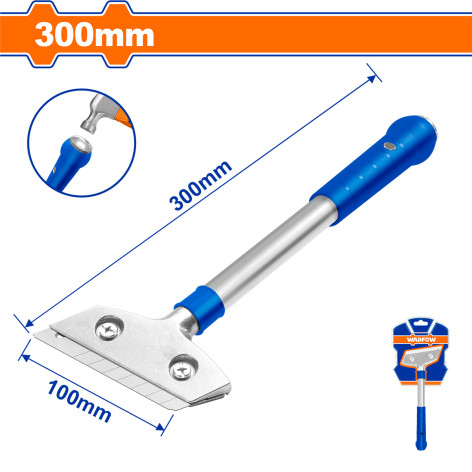 Скребок 300 мм (18х100мм) WADFOW WGS1630