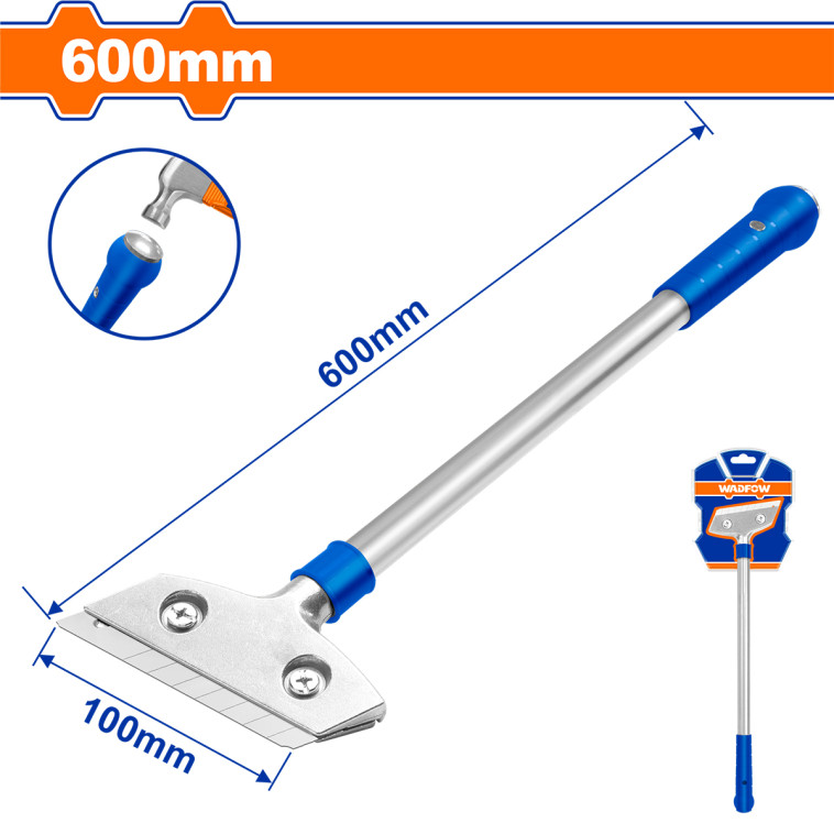 Скребок 600 мм (18х100мм) WADFOW WGS1660