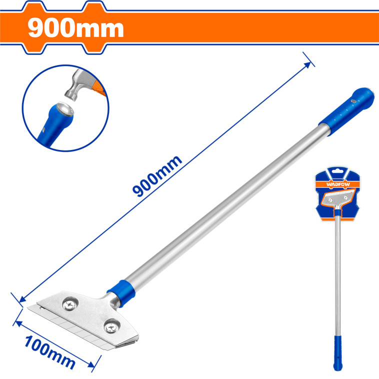 Скребок 900 мм (18х100мм) WADFOW WGS1690