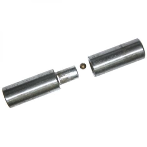 Петля приварная гаражная с шаром 20*120 б/п (24)