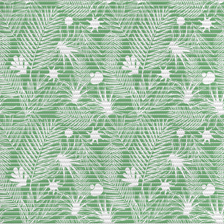Коврик для ванной ПВХ 0,65*15м V38-green