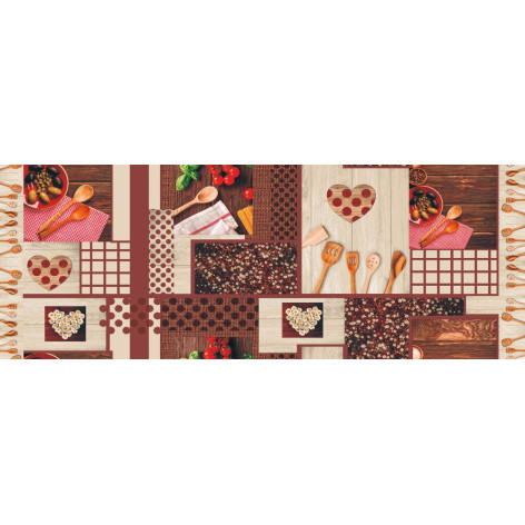 Клеенка ПВХ нетканая основа 1,4*20 м рис ABC I-6447-1 Lanna