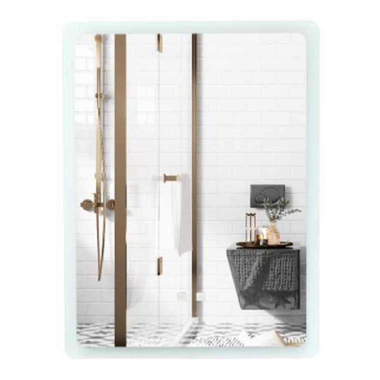 Изображение Зеркало 60*80 см с LED подсветкой в ванную комнату CU-DJ004 (Bay)