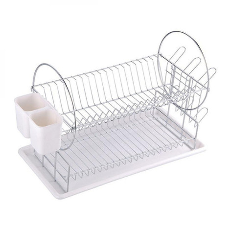 Сушилка металлическая для посуды настольная 50*23*36 см DR-1 Рыжий кот