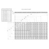 Мини изображение Пластина крепежная зубчатая ПЗ 1-154-140 ОЦ