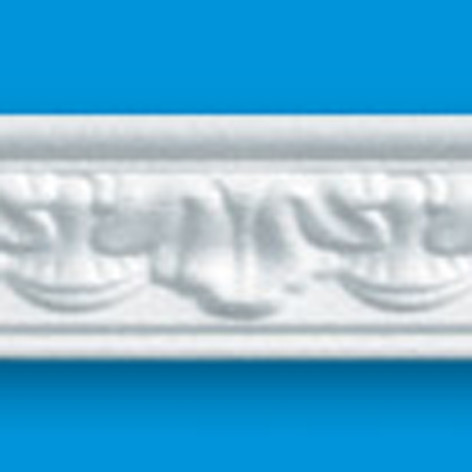 Плинтус инжекционный 12004 1,3м 23х23см Формат